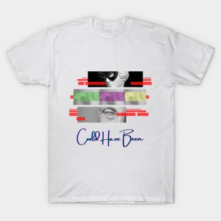 Vaporwave Sculpture Aesthetic Split Art T-Shirt